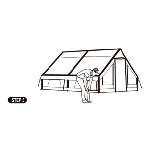 Inflatable Tents for Camping,Large Inflatable Camping Tent with Hand Pump,Inflatable Tent,Easy Setup Tents for Camping Portable