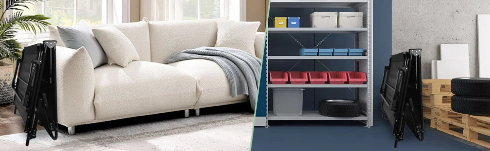 Portable Folding Camping Cot - 3-Position Adjustable Reclining Lounge Chair with Pillow, Outdoor Sleeping Bed (68cm Wide)