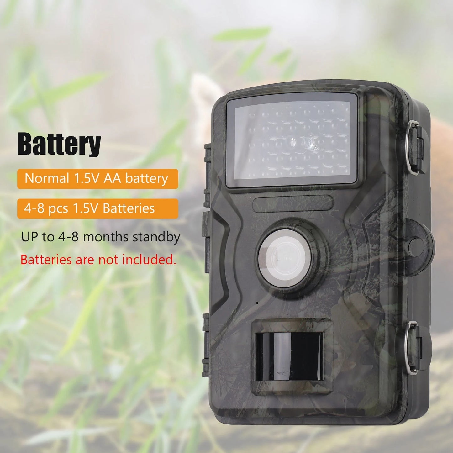 1080P Hunting Camera 2.0in LCD 16MP Infrared Night Vision Mobile Monitoring IP66 Waterproof Trail Camera trail camera
