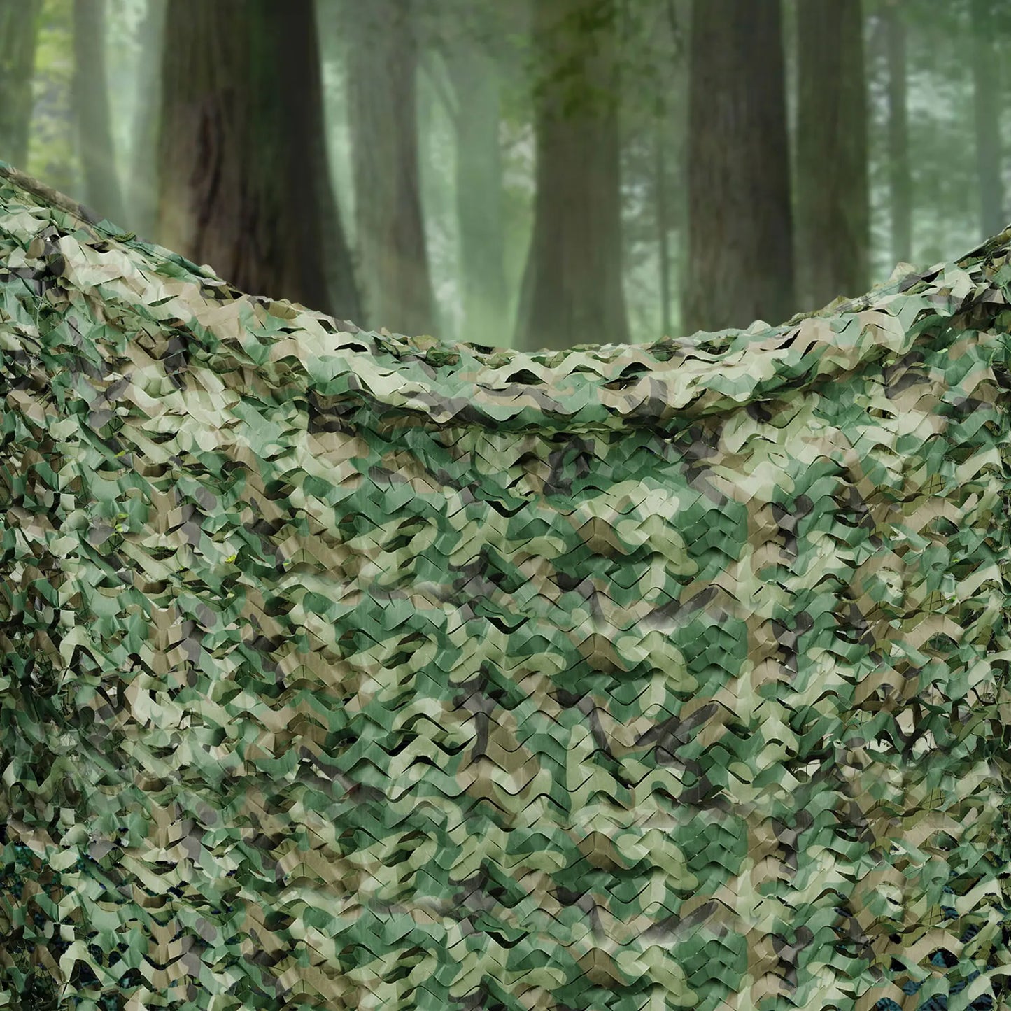 8*8m Military Net Camouflage Hunting Woodland Army Training Sunshade Mesh Nets Waterproof & Lightweight for Hunting, Camping