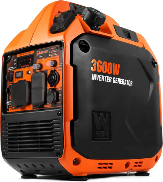 Quiet and Lightweight 3600-Watt Dual Fuel RV-Ready Portable Inverter Generator with Fuel Shut Off and CO Watchdog (DF360iX)