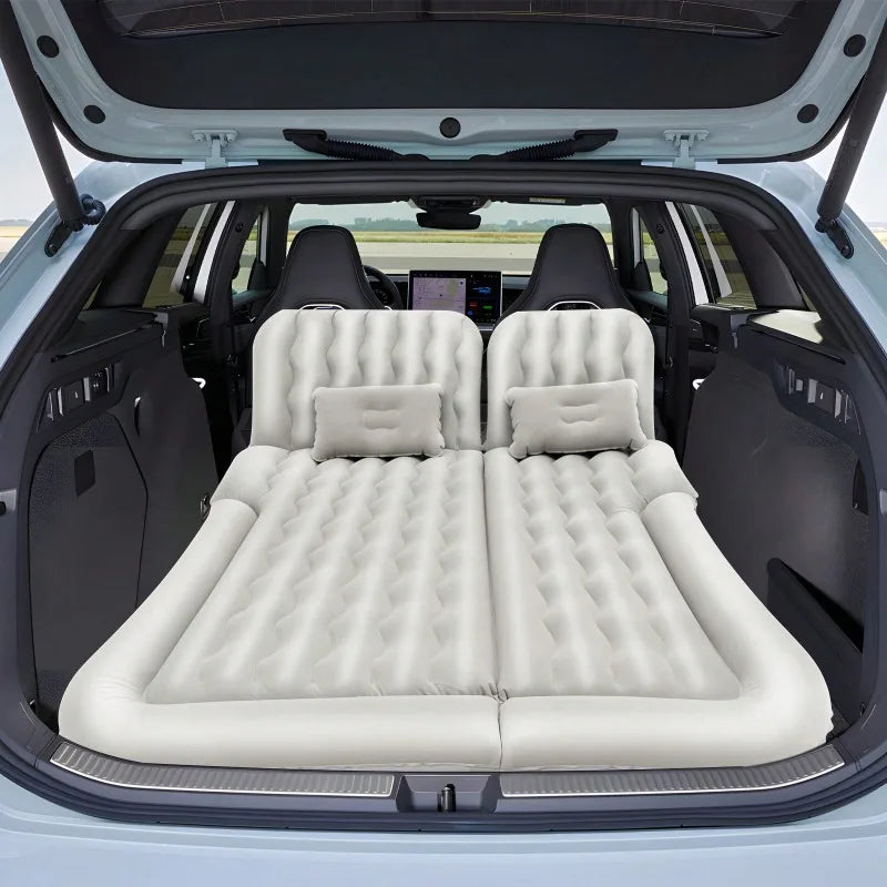 Portable Air Mattress with Pump, Inflatable Car Bed for SUV Back Seat, Camping Travel Mattress for Outdoor Trip & Home Use