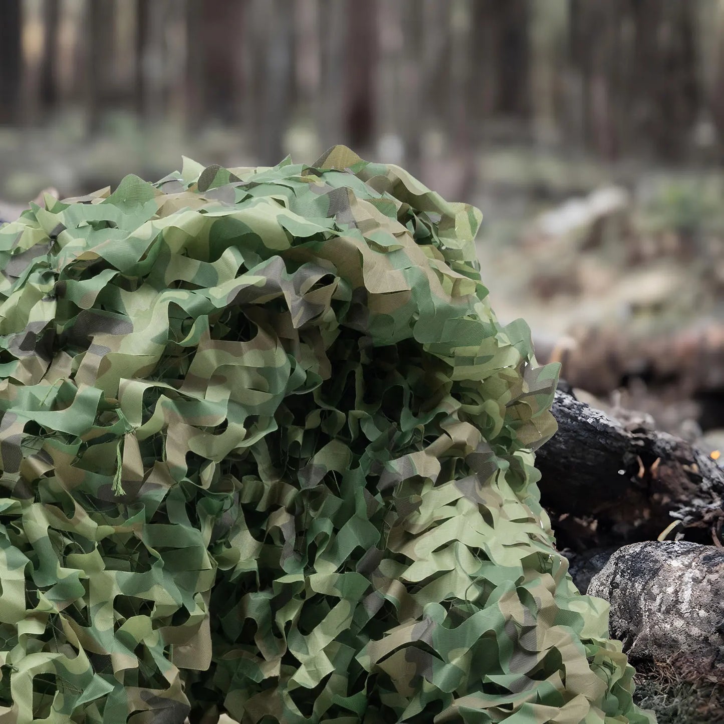 8*8m Military Net Camouflage Hunting Woodland Army Training Sunshade Mesh Nets Waterproof & Lightweight for Hunting, Camping