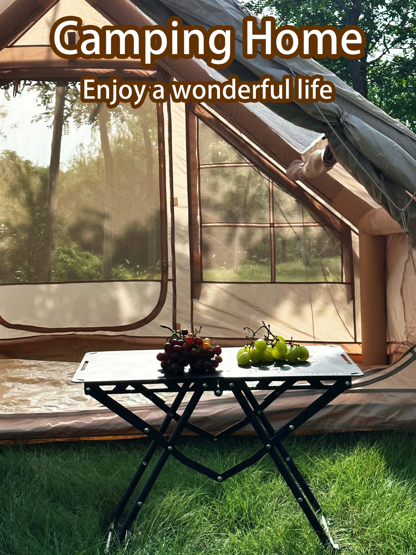 Inflatable Camping Tent Easy Setup Waterproof Windproof Outdoor Self-Supporting blow up tent portable house hiking